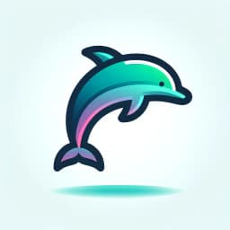 Streamline dolphin logo